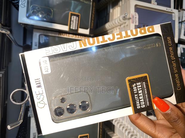 U E Leather Case for Samsung A22 5g Leather Plated Case - thumbnail 2