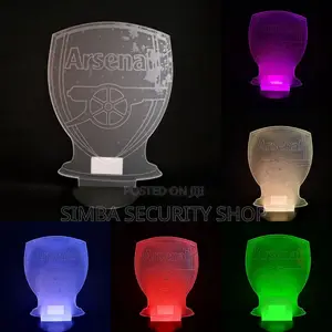 Arsenal 3d Illusion Football Club Led Night Lamp Team Logo Gift RGB