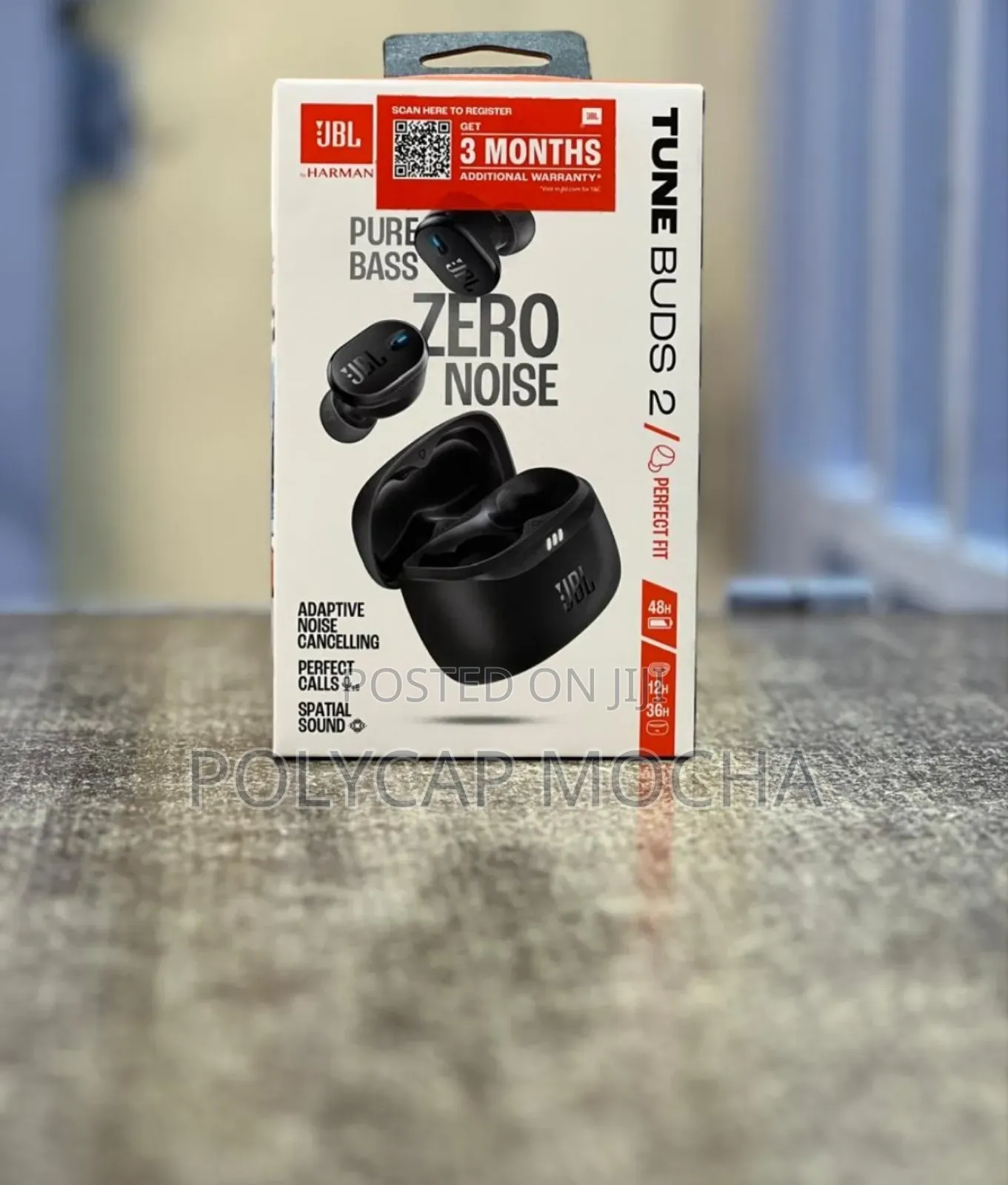 JBL Tune Buds 2 Wireless Noise-Canceling Earbuds