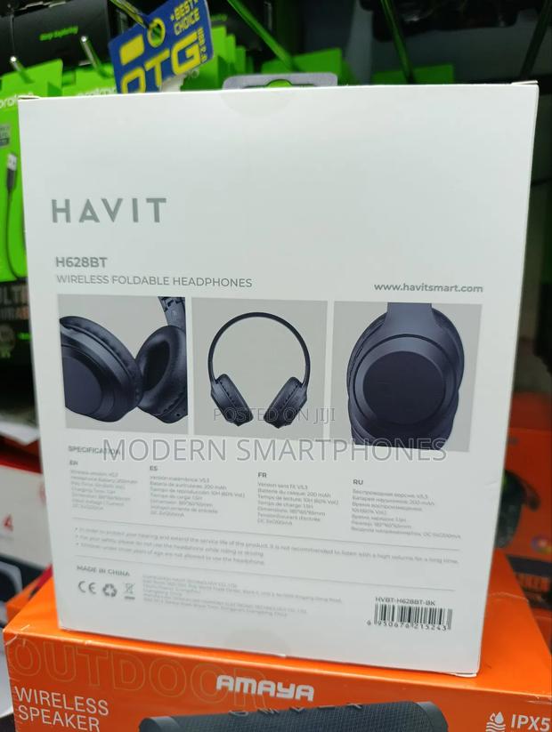 Havit H628bt Bluetooth Headphone - thumbnail 3