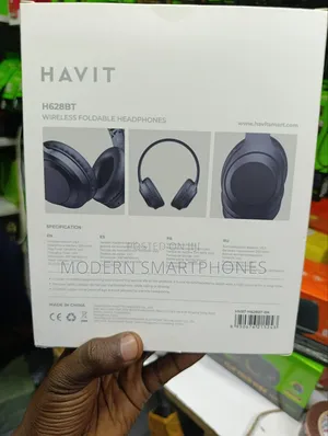 Havit H628bt Adjustable Headband Wireless Foldable Headphones