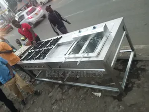 Decent Six Burner Combined Kitchen Unit