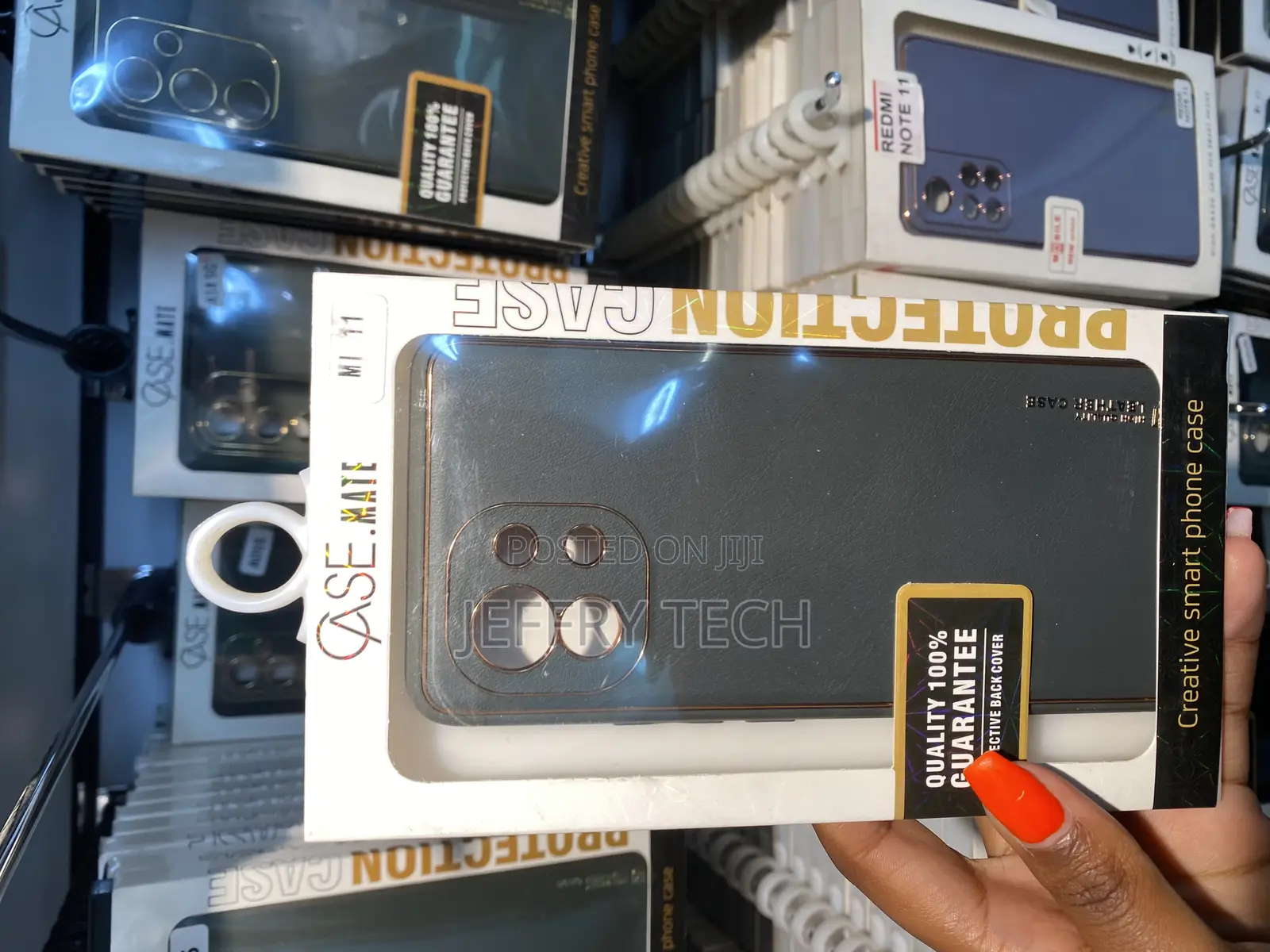 Vaku Xiaomi Mi 11 Pu Leather Electroplated Soft Tpu Case