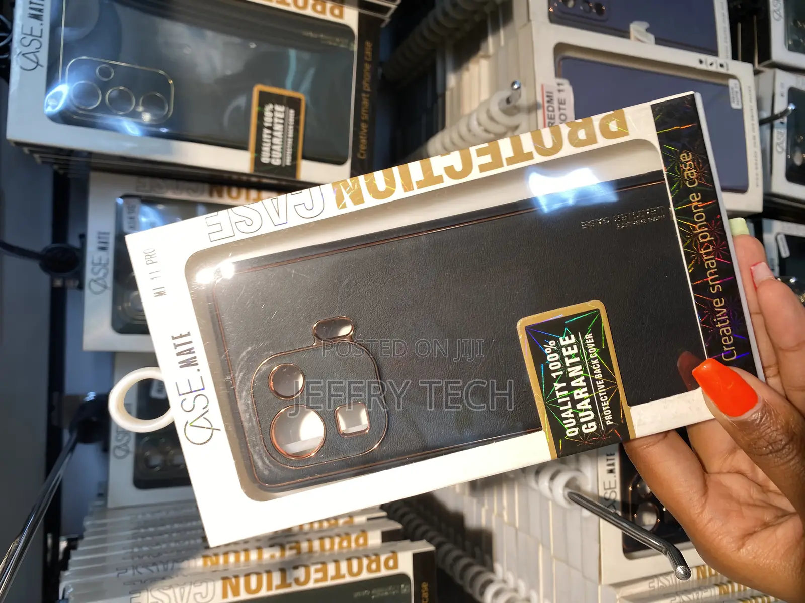 Belly Xiaomi Mi 11 Pro Luxury Leather Electroplared Case