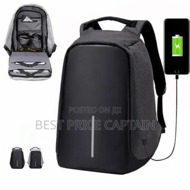 Original Heavy Duty Laptop Bag With Usb Cable,Lock and Water Bottle - main view