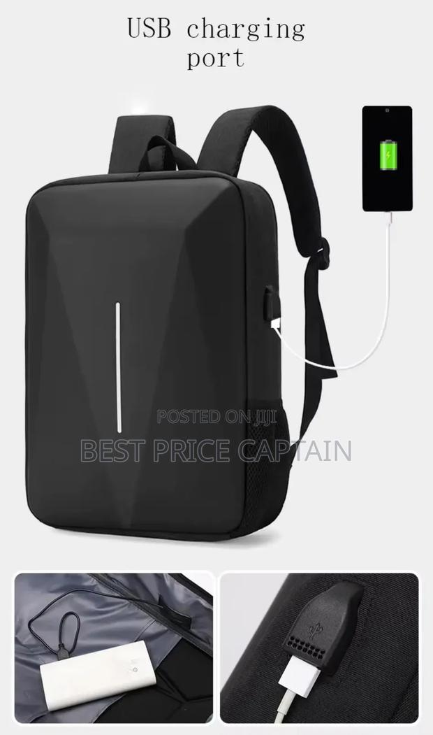 Original Heavy Duty Laptop Bag With Usb Cable,Lock and Water Bottle - thumbnail 2