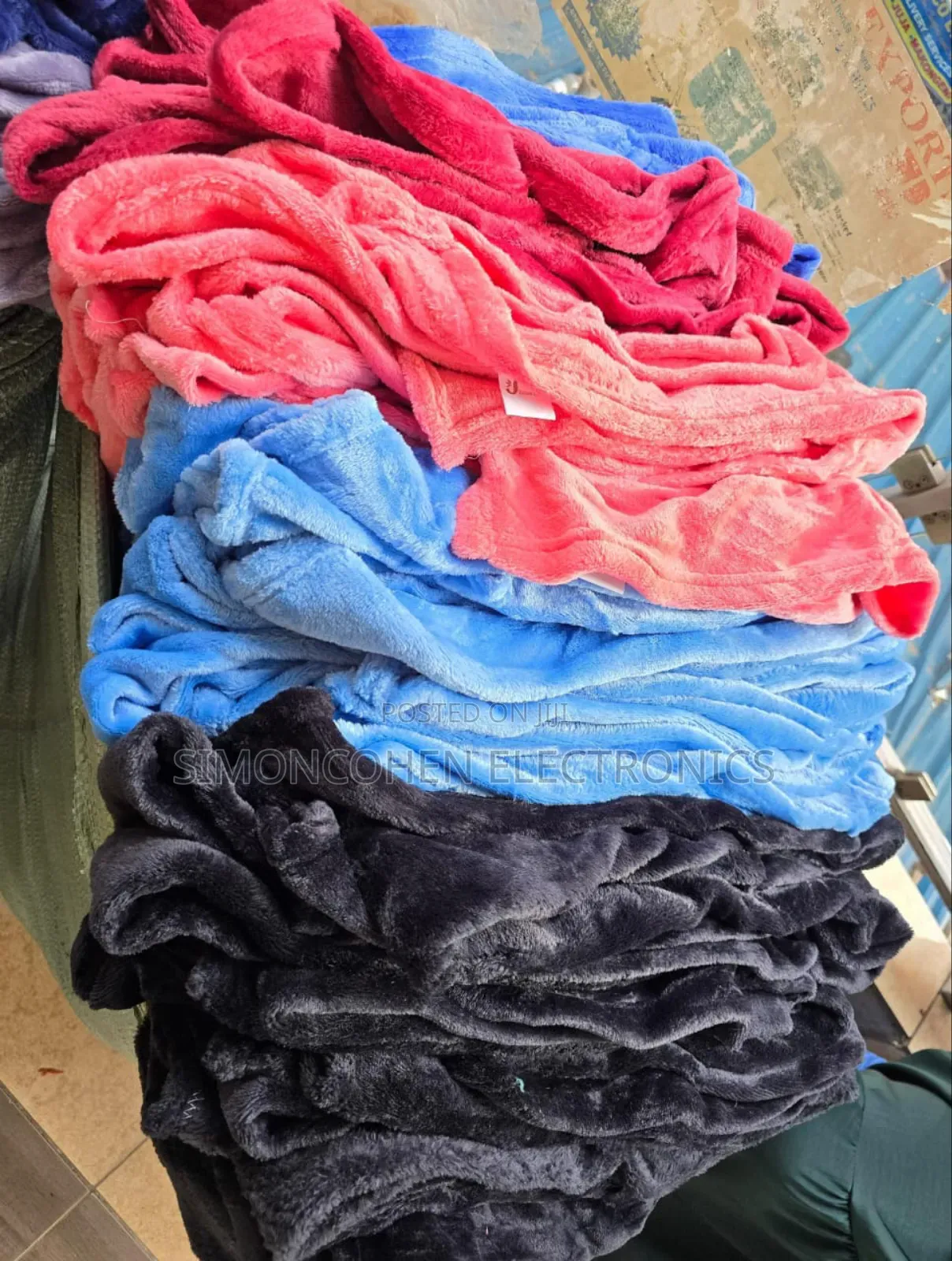 High Quality Plain Fleece Blankets 6×6