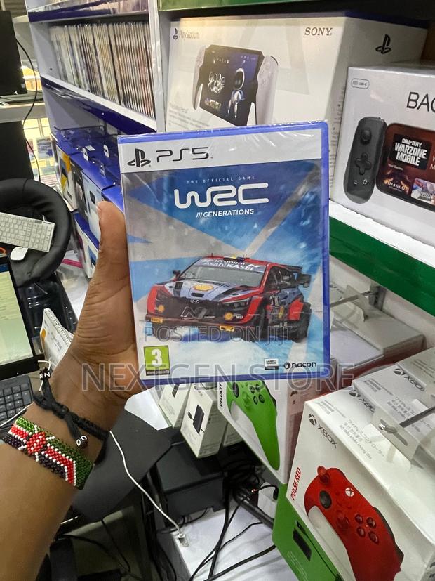 WRC Generations for Ps5 - main view