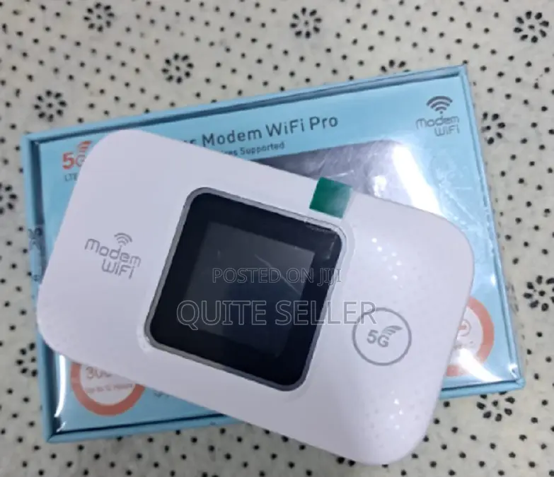 New Mifi Router Hotspot Lte 4g 5g 300 MBPS Battery 3000 Mah Mf68-E W