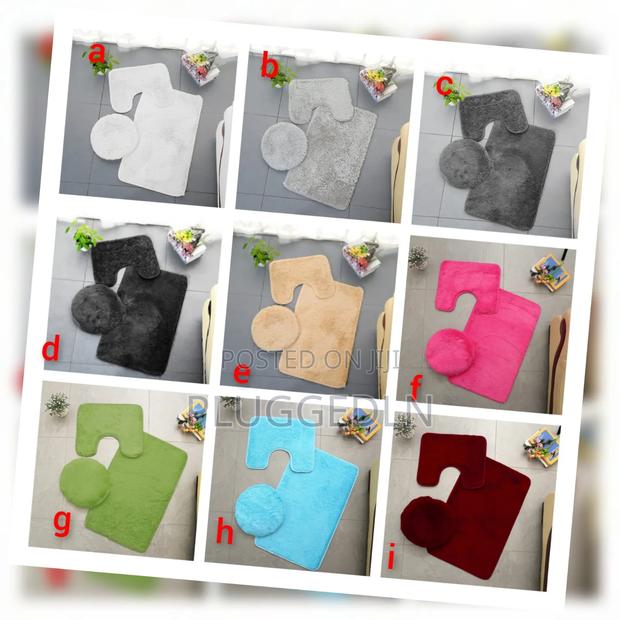 Fluffy 3 in 1 Toilet Mats