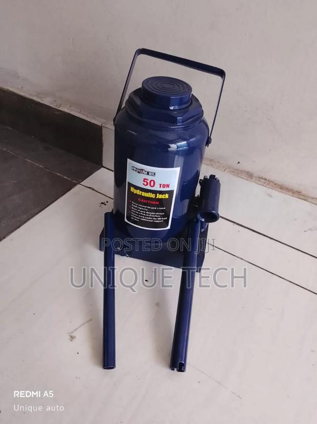 50 Ton Hydraulic Bottle Jack Professional Heavy Duty Tool