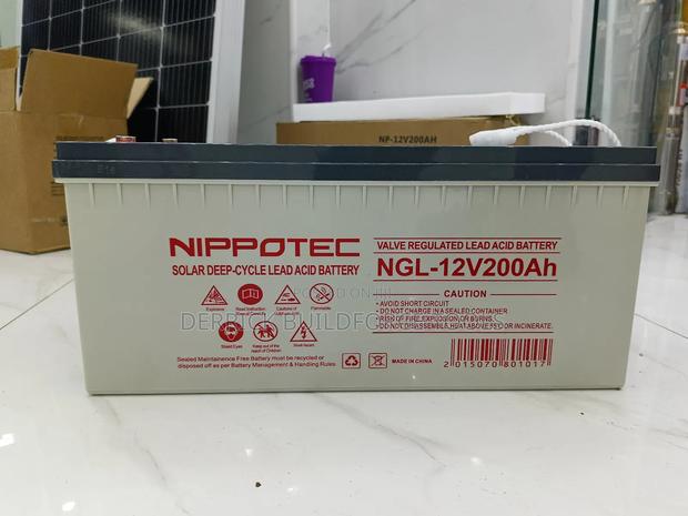 Nippotec 200ah 12v Deep Cycle Solar Battery Battery - main view