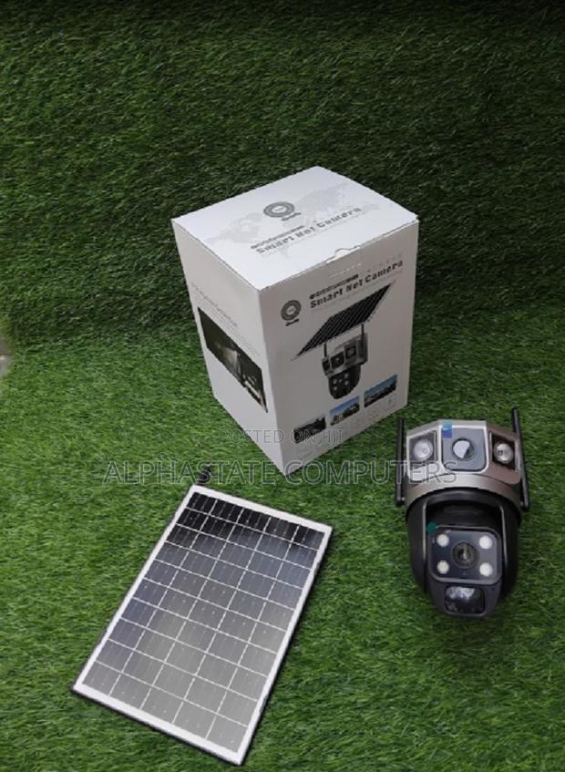 V380 Pro 4g Dual Lens Solar CCTV Camera 2mp Hd Video Camera