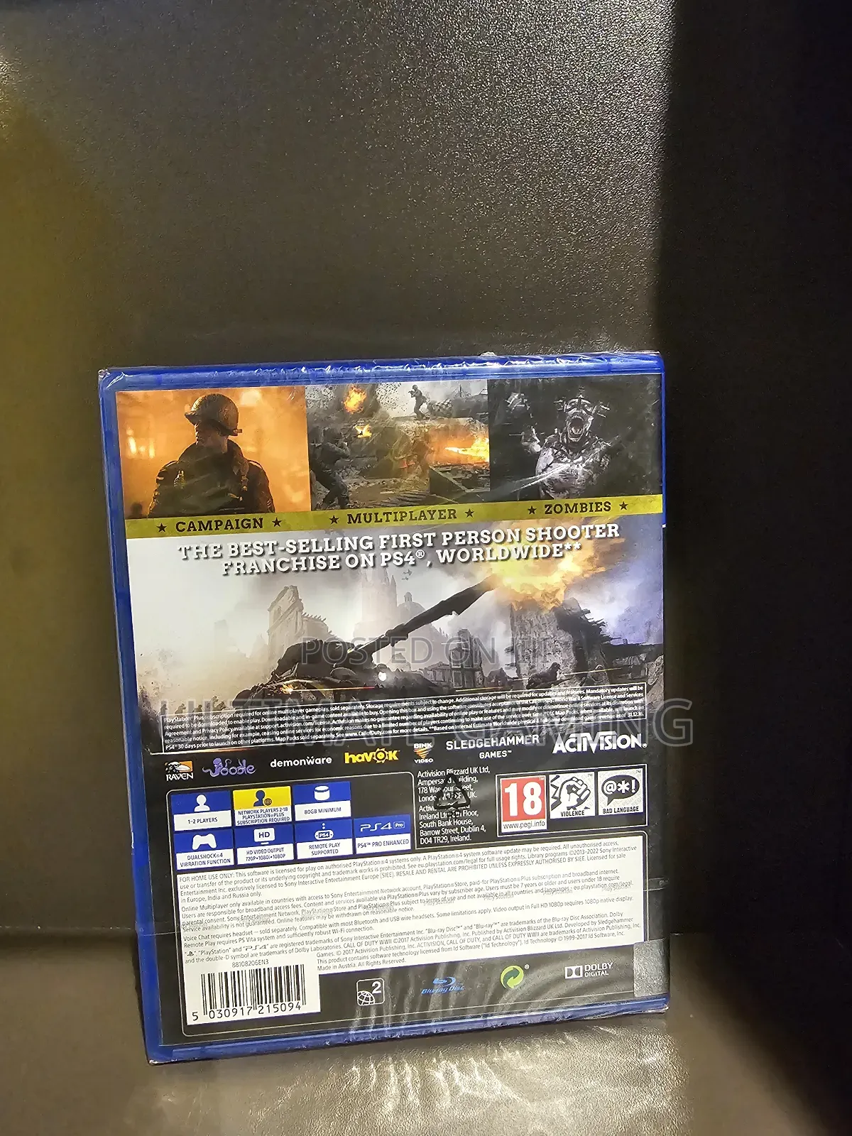 Ps4 Call of Duty World War 2