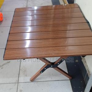 Foldable Camping Table Wooden - thumbnail 2