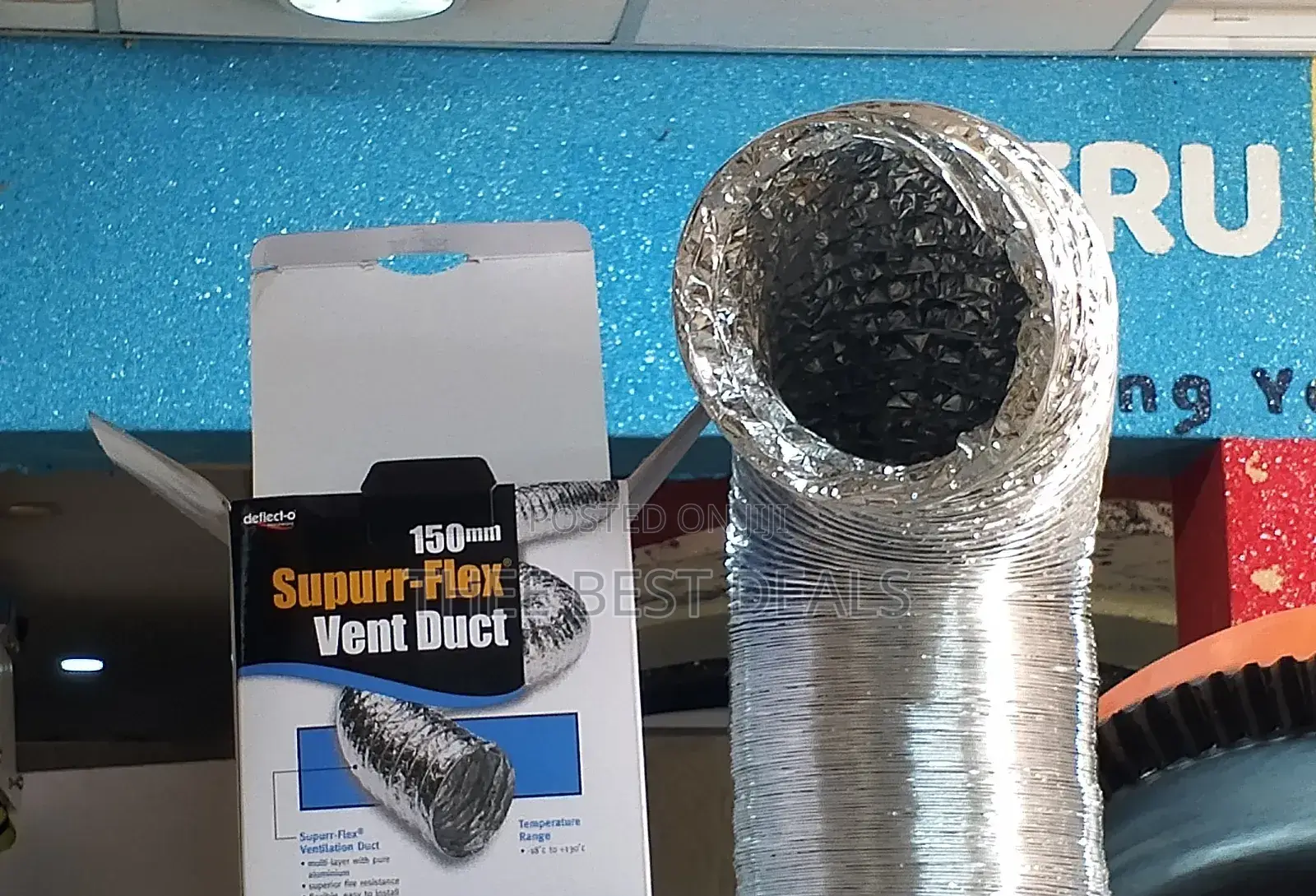 Supurr-Flex Aluminium Vent Duct 150mm