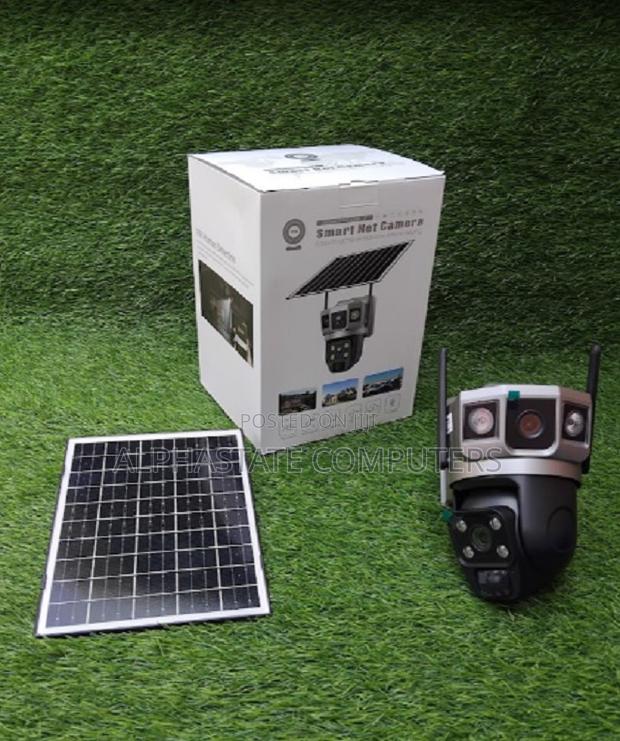 PTZ Two-Way Audio 4g Sim Card Solar Panel Outdoor Camera