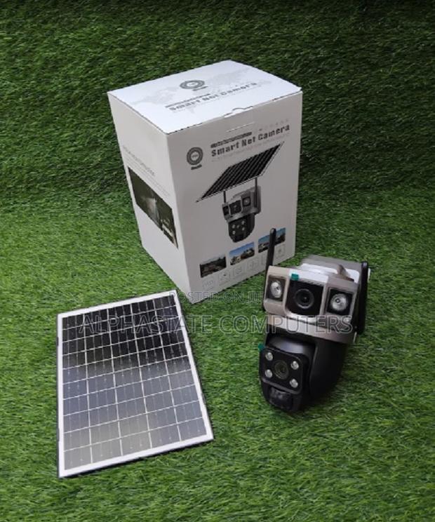 V380 4g PTZ Dual Lens Solar Camera Motion Sensor Audio Talk - main view