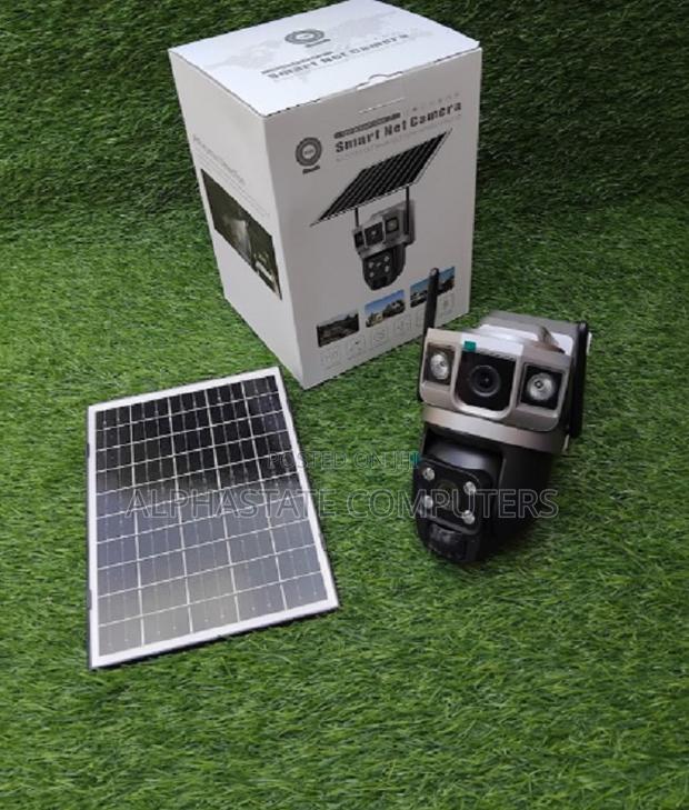 V380 Pro 4g Dual Lens Solar Ptz`` Outdoor Pan-Tilt(Ptz CCTV
