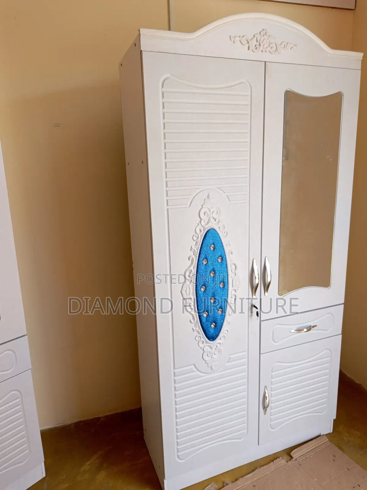 Wardrobe; Affordable 2 Door Wardrobe – Practical Storage Unit