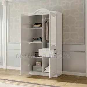 Wardrobe; Affordable 2 Door Wardrobe – Practical Storage Unit