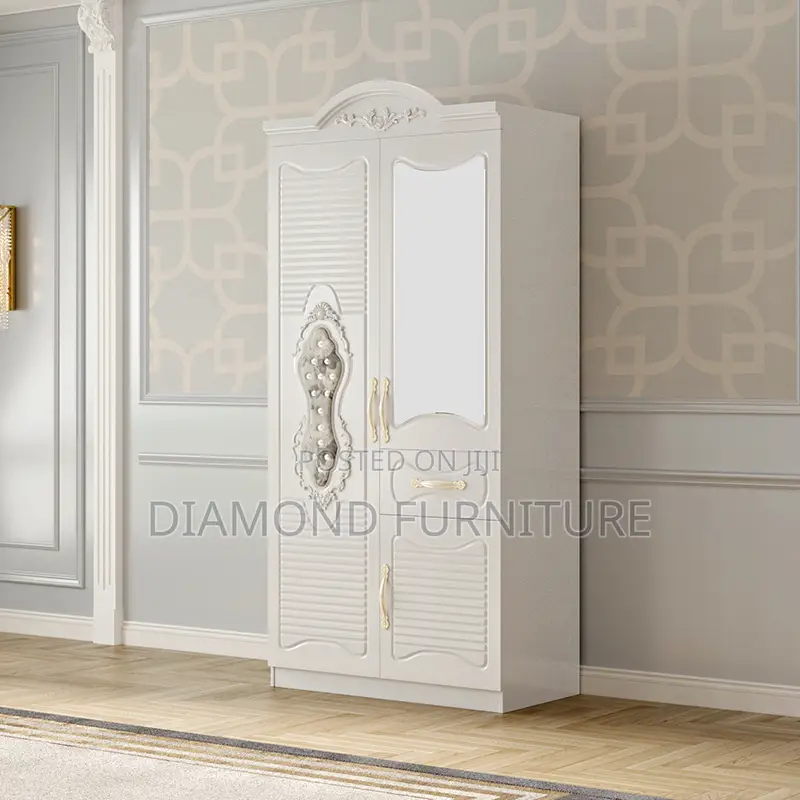 Wardrobe; Affordable 2 Door Wardrobe – Practical Storage Unit