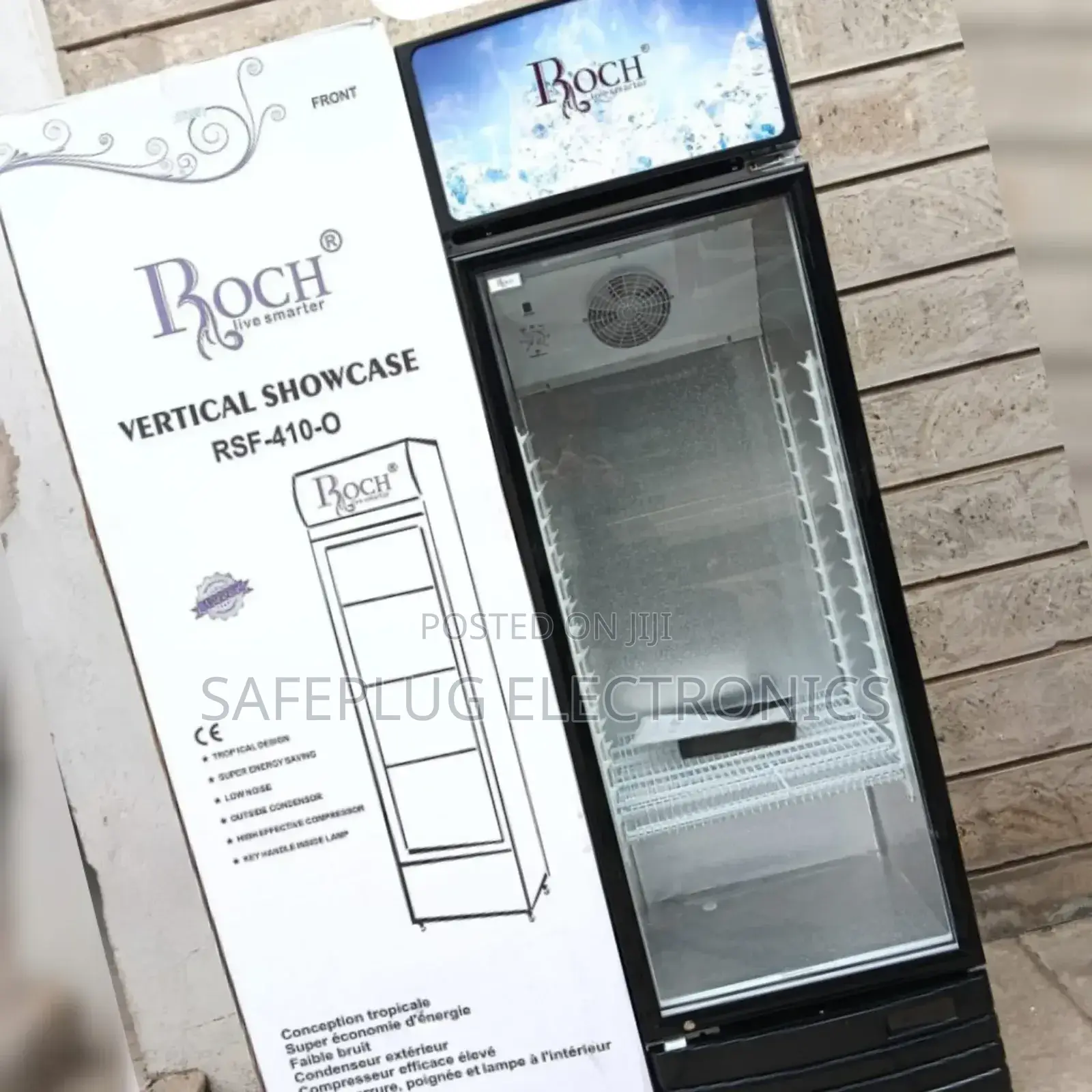 Modern Roch RSF-410-O Refrigerator – 329l Capacity – Showcase