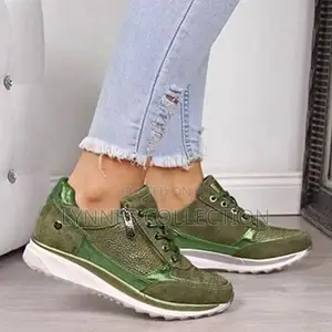 Side Zip Up Lady Sneakers ,Side Zip Ups Sizes 37-43
