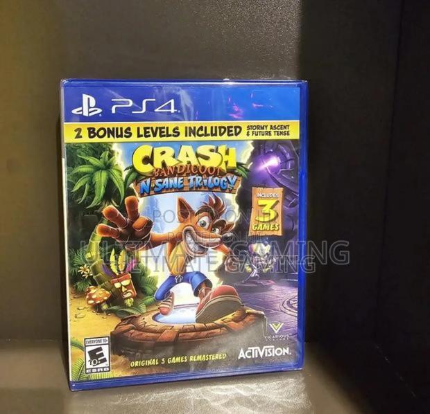 Ps4 Crash Bandicoot Nsane Trilogy - main view