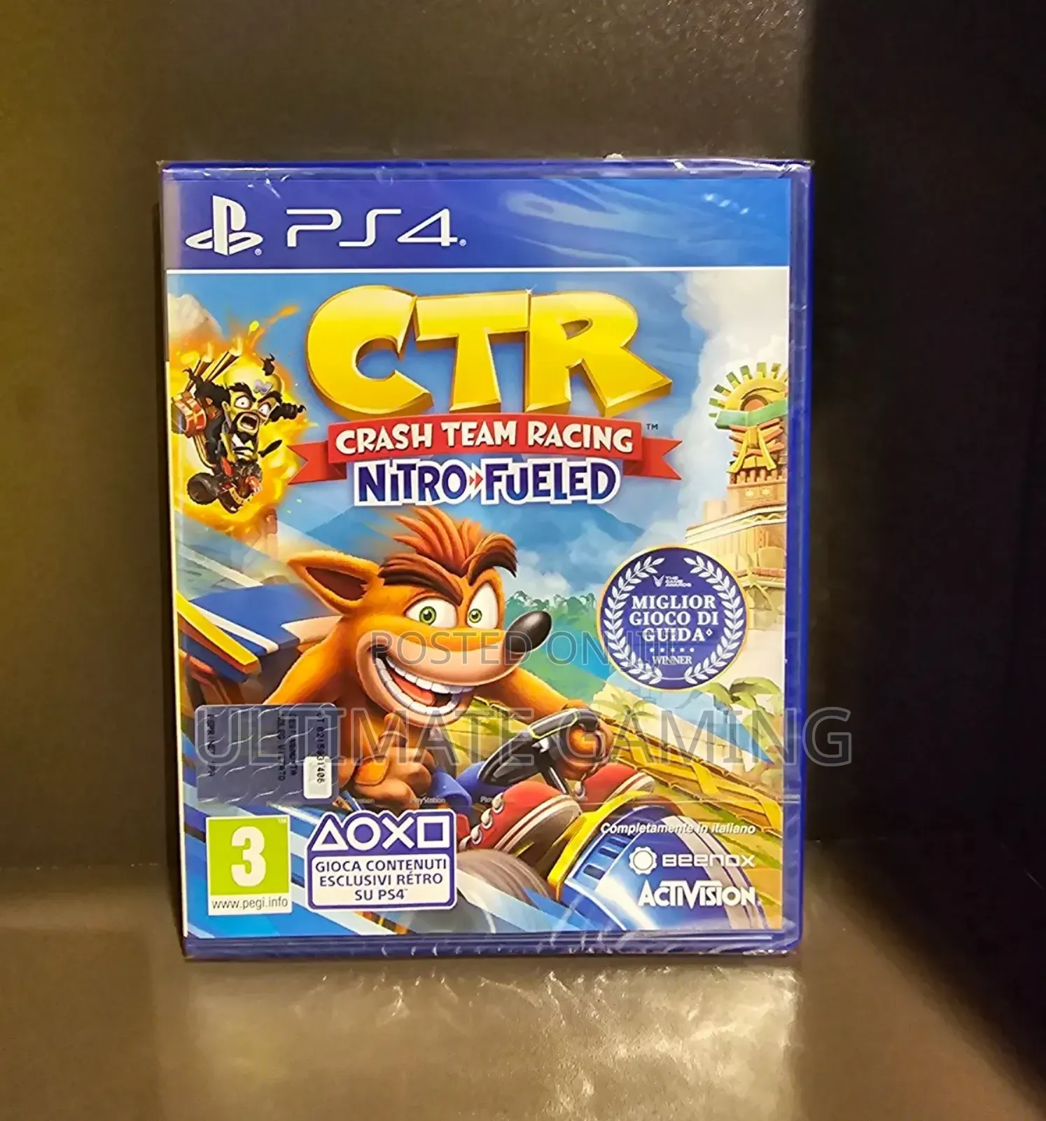 Ps4 Crash Team Racing Nitro Fuel CTR