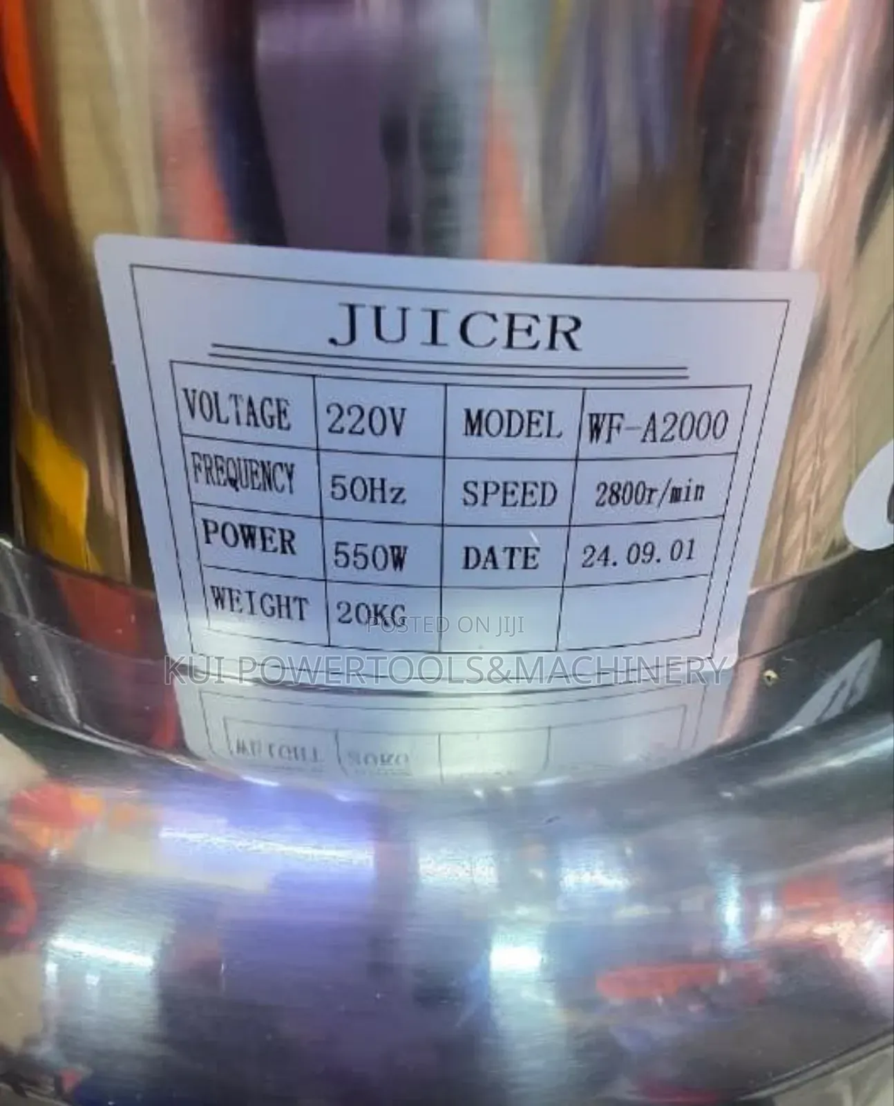 Commercial Electric Juicer / Juicer