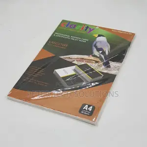 Clarity A4 Executive Paper for Printing Your Business Cards