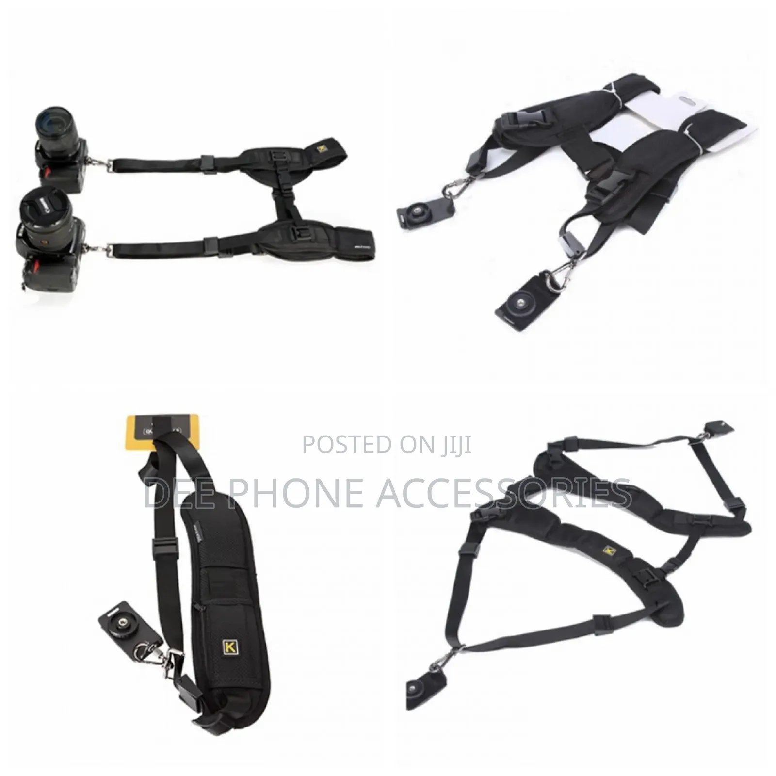 Dual Shoulder Double Camera Strap