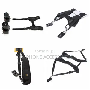 Dual Shoulder Double Camera Strap