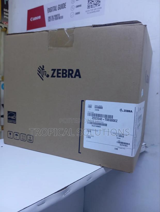 Zebra Zd220t Barcode Label Thermal Printer Zd220t - thumbnail 4