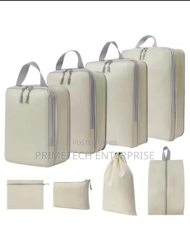 8pcs Compressible Packing Travel Storage Bags