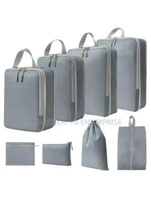 8pcs Compressible Packing Travel Storage Bags