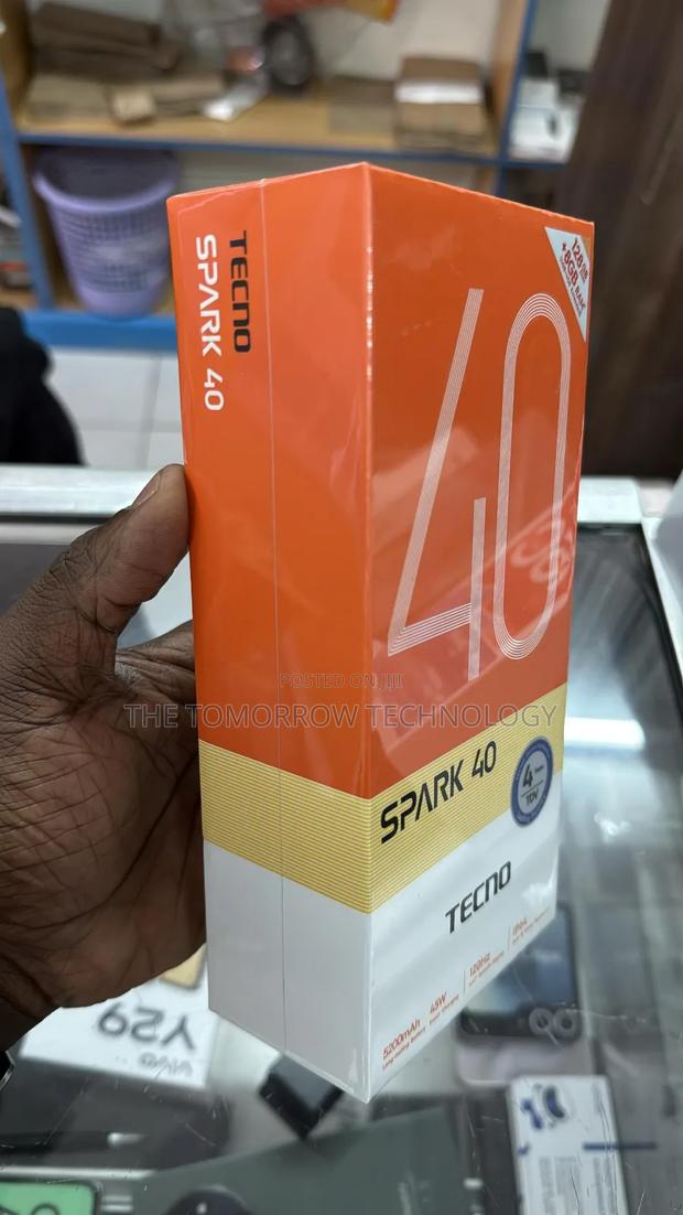 New Tecno Spark 40 128 GB Gray - thumbnail 3