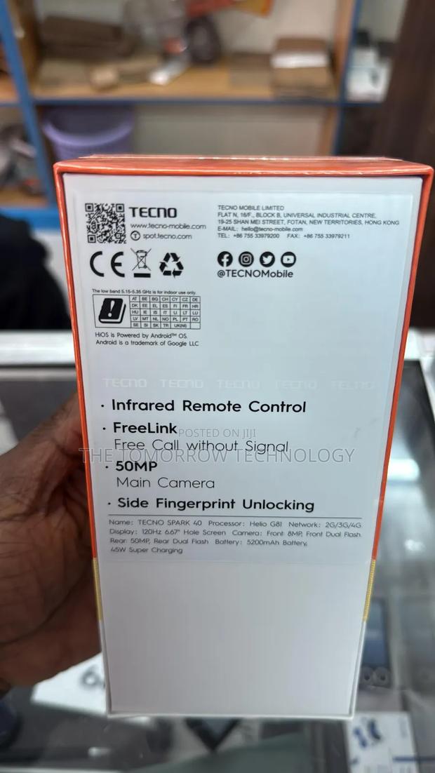 New Tecno Spark 40 128 GB Gray - thumbnail 5