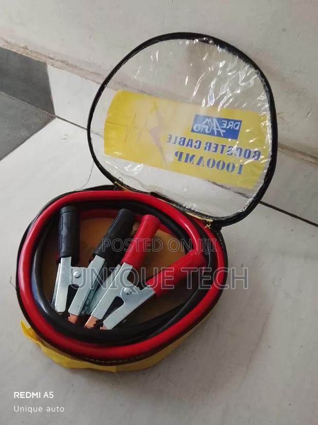 Heavy Duty 1000 Amp Booster Cables Emergency Car Jumper