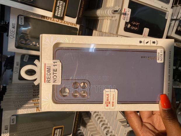 Xiaoya Xiaomi Redmi Note 11 Leather Plating Phone Case - main view