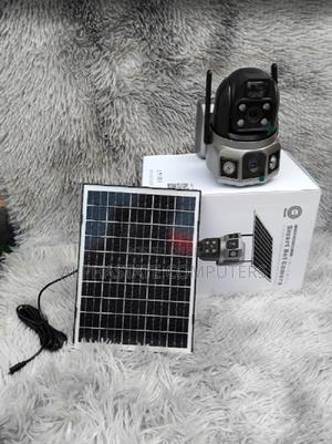 Solar Camera Wifi Dual Lens PTZ 4mp Wifi Solar Camera CCTV - thumbnail 2