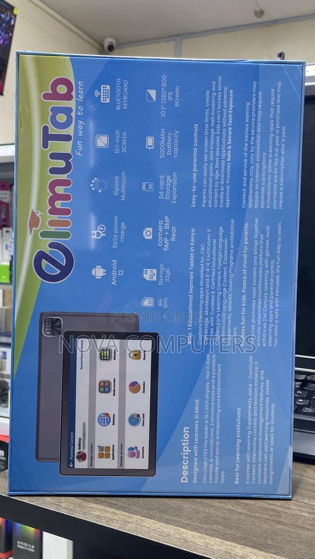 New Elimutab ET02 32 GB Gray - thumbnail 2