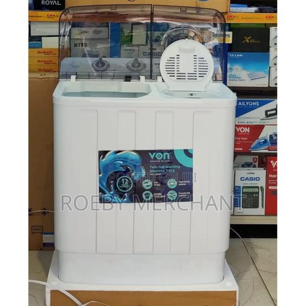 7.5 KGS Von Washing Machine