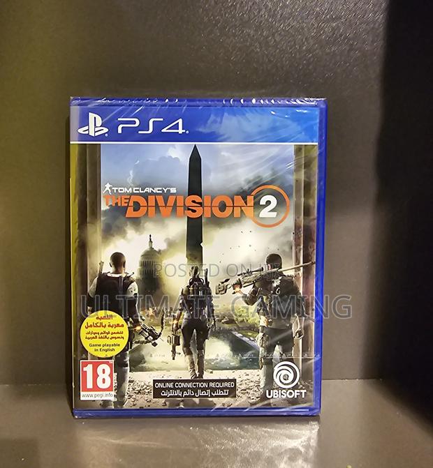 Ps4 Tomclancy's the Division 2 - main view