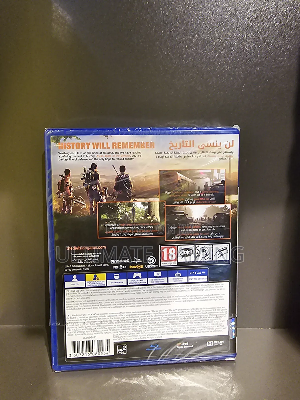 Ps4 Tomclancy's the Division 2