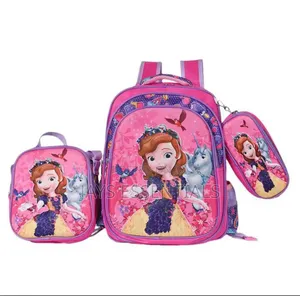 3 in 1 Cartoon Trolley Bags