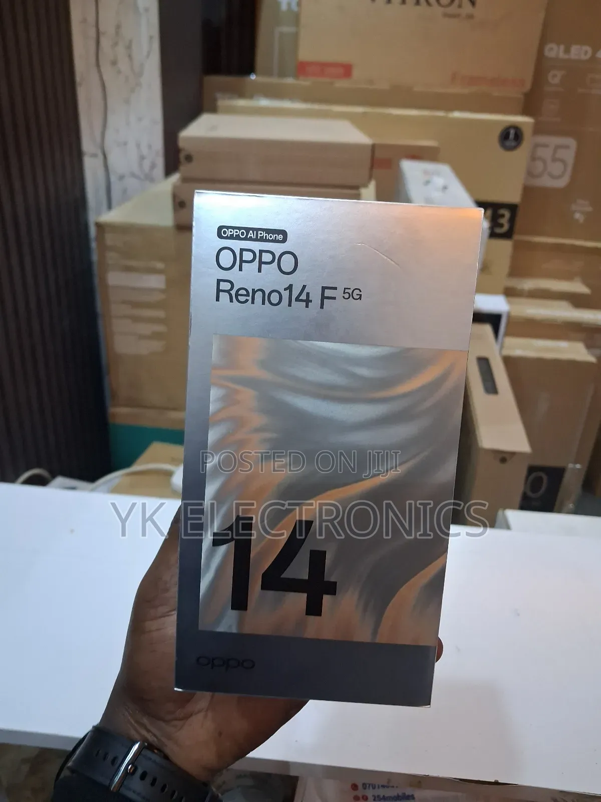 New Oppo Reno14 F 512 GB Black