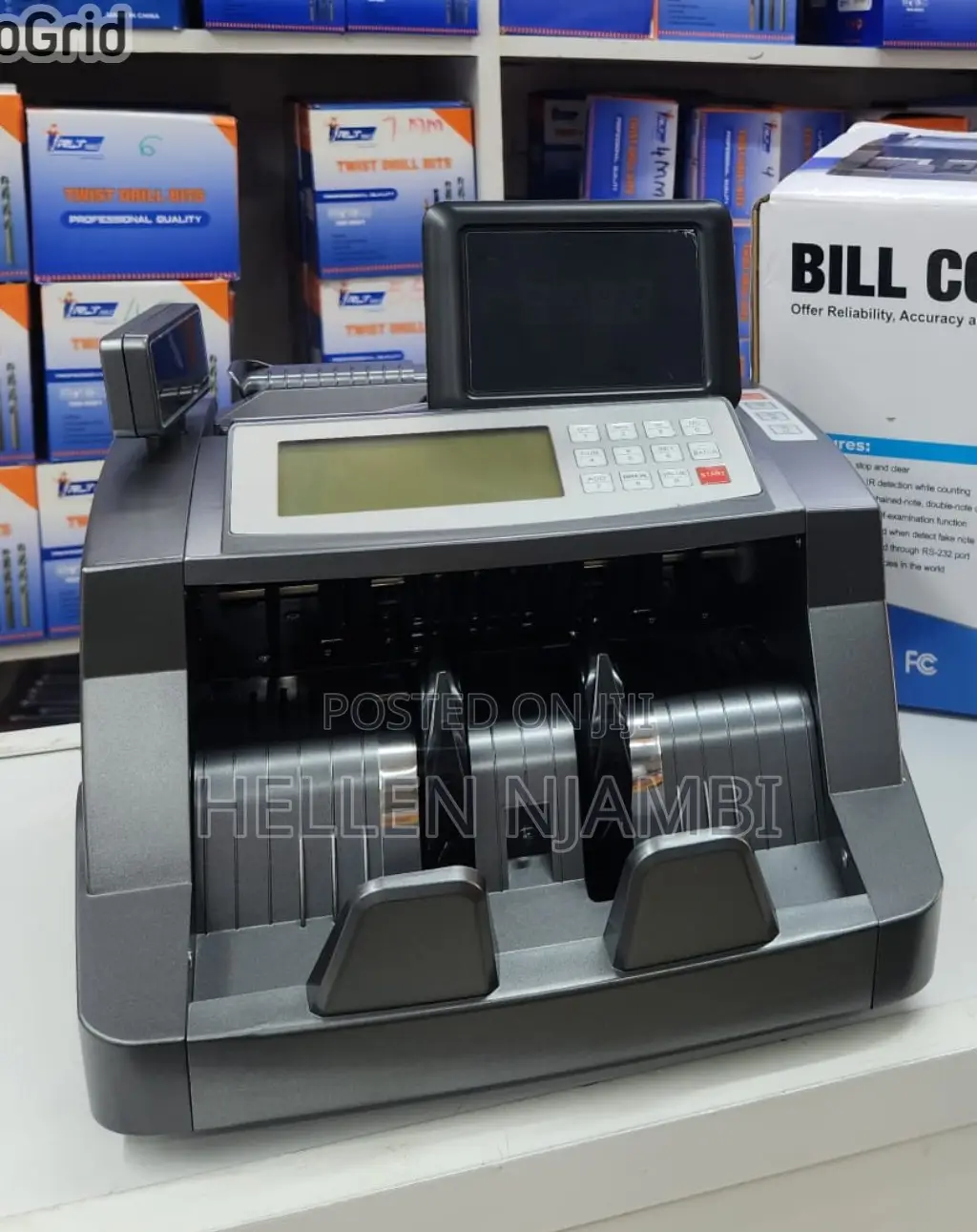 Automatic Bill Counting Machine- Counts 1000notes Per Min
