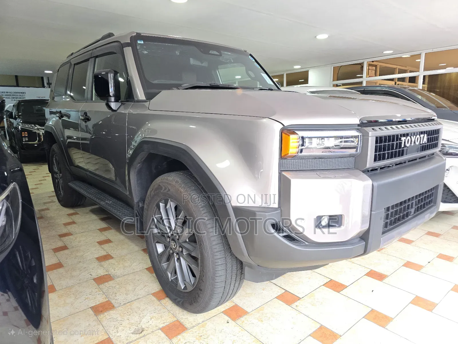 New Toyota Land Cruiser Prado 2.8 2024 Gray